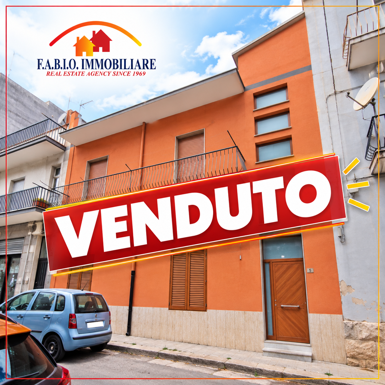 ✨RAGUSA – OCCASIONE IN ZONA VIA ARCHIMEDE: STABILE CON 2 APPARTAMENTI DA 100 MQ E TERRAZZO✨